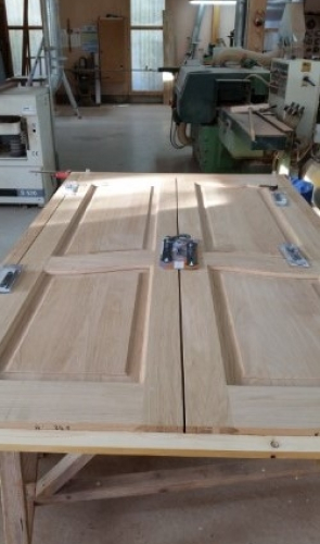 menuiserie bois sur mesure, porte